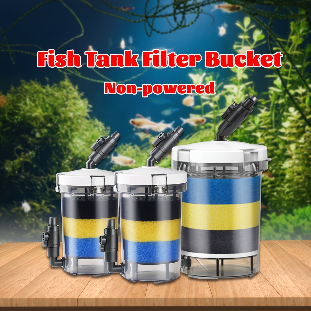 Marine Aquarium Design - SUNSUN EW-602 EW-603 EW-604 Leiser Aquarium-Filtereimer