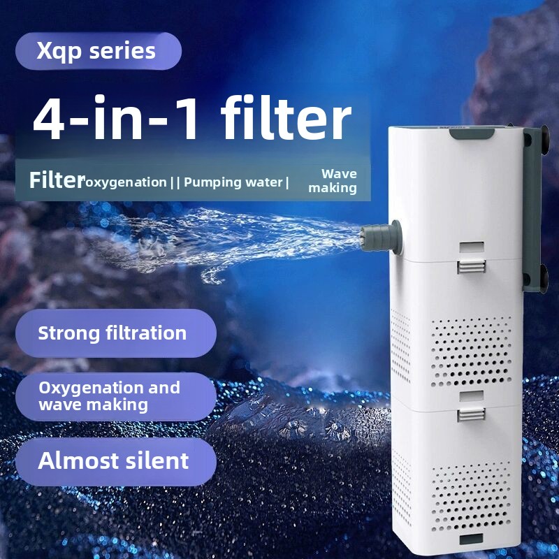 Marine Aquarium Design - SUNSUN 3-in-1-Filter für Aquarien, Mini-Aquariumfilter, Aquarium-Filter,