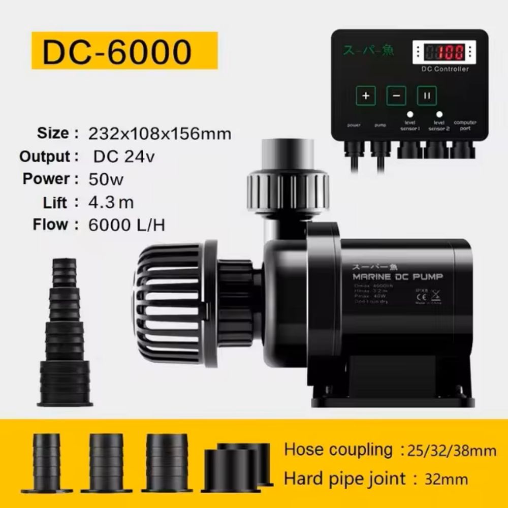 DC Ultra-leise Aquarium-Brunne – Marine Aquarium Dc Pump Bewertung und Preis