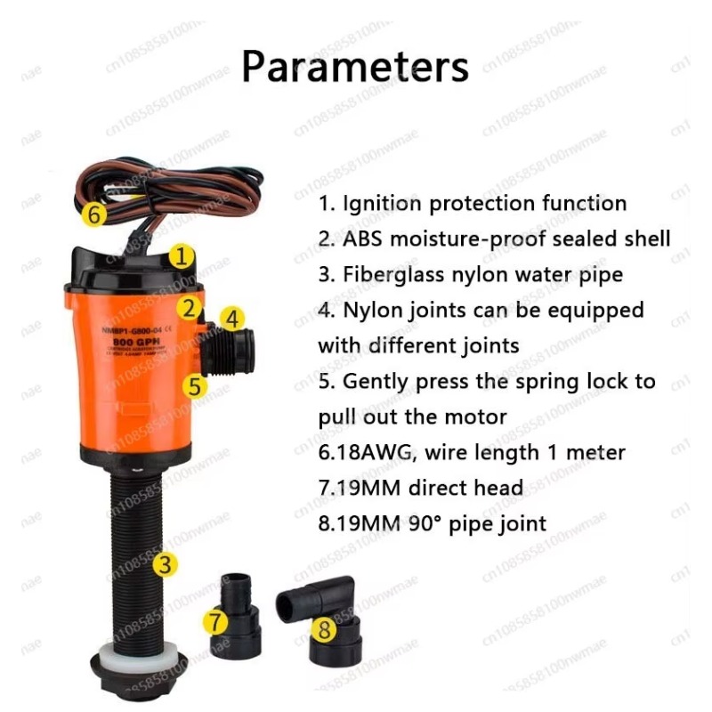 12V DC 800GPH Tauchpumpe Sauer – Marine Aquarium Dc Pump Bewertung und Preis