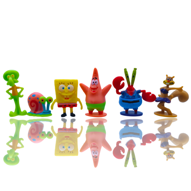 6 Stück SpongeBob Aquarium-Dek – Aquarium Marine Fish Bewertung und Preis