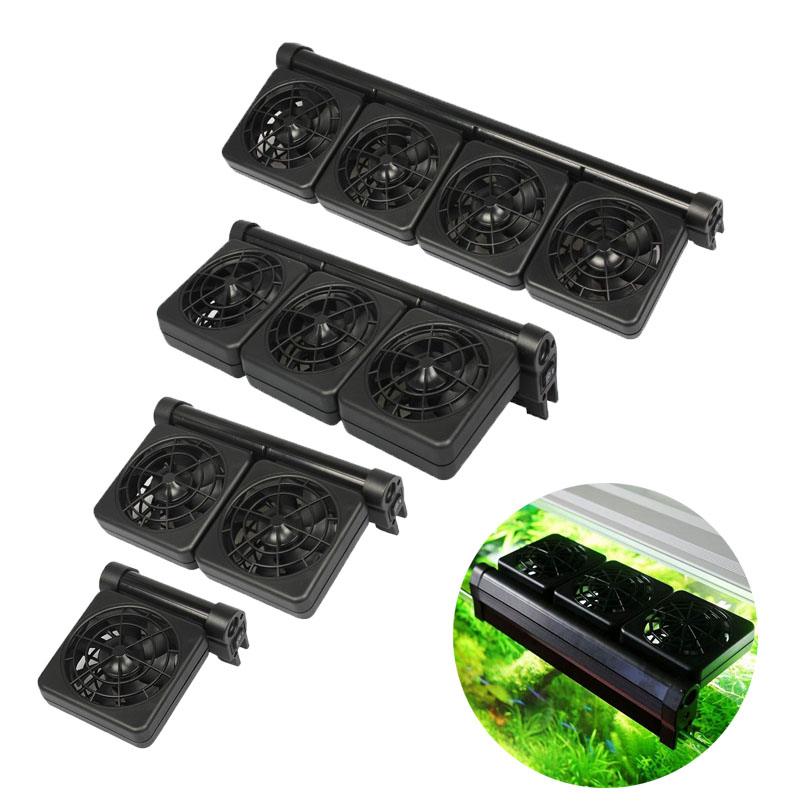 1/2/3/4 Aquarium-Lüfter Kühlge – Aquarium Marine Fishes Bewertung und Preis